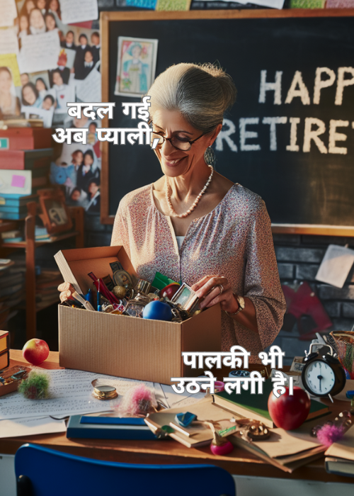 90+ Retirement Shayari For Teacher in Hindi | शिक्षकों के लिए 2 90+ Retirement Shayari For Teacher in Hindi