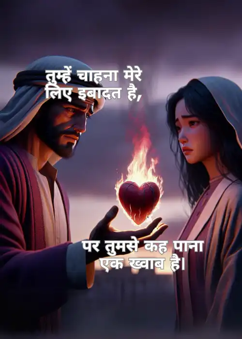 One Sided Love Shayari in Hindi