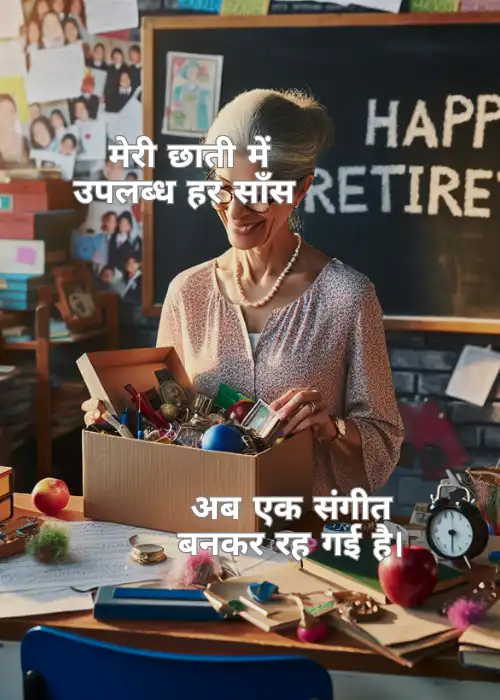90+ Retirement Shayari For Teacher in Hindi | शिक्षकों के लिए 10 Retirement Shayari For Teacher शिक्षकों के लिए