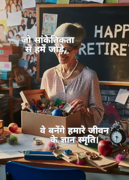 90+ Retirement Shayari For Teacher in Hindi | शिक्षकों के लिए 6 Retirement Shayari
