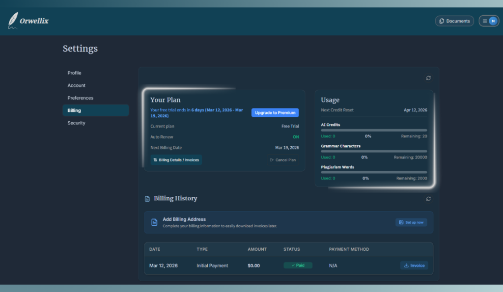Orwellix Review 2026: Is It a Good AI Writing Tool for Writers, Bloggers, and Content Publishers? 3 orwellix free trial